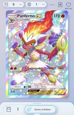 Pokemon TCG Pocket - Shiny Panferno EX - Shiny Inferno EX [Ger] - Image 1