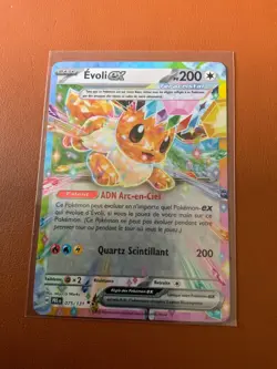 Carte Pokemon Evoli EX 075/131 PRE EV8.5 Evolution Prismatique FR NEUF - Image 1