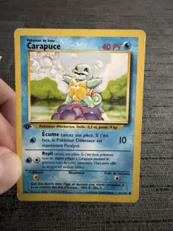 Carte Pokemon Carapuce 63/102 Edition 1 Set De Base Wizards Francais Occasion - Image 5