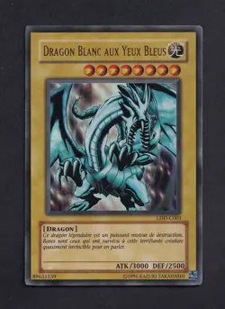 Yu-Gi-Oh! Dragon Blanc aux Yeux Bleus LDD-C001 Ultra Rare - Image 1