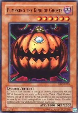 Pumpking The King of Ghosts - MRD-E079 Common Unl NM Yugioh - Image 1