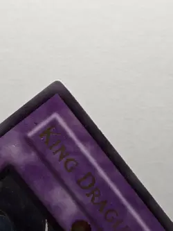 Yugioh King Dragun FET-EN036 Ultimate Rare 1st Ed VLP - Image 3