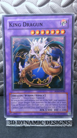 | Yugioh King Dragun FET-EN036 Super Rare Flaming Eternity PL 🔥 | - Image 1