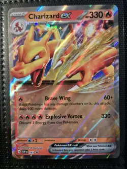 Pokemon TCG - Charizard EX SVP 161 Promo - Super Premium Collection - NM - Image 1