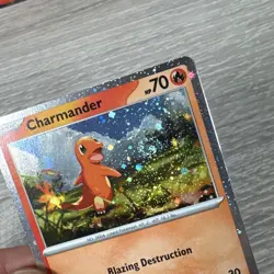 Charizard EX SVP 161 Star Promo Set from Super Premium Collection Pokemon Swirl - Image 3