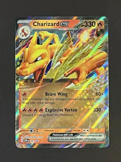 Pokemon Super Premium Collection Charizard EX SVP 161 Promo Set 004/165, 005/165 - Image 5