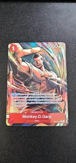 Monkey D. Garp (Alt Art) OP13-016 R Carrying on His Will - ONE PIECE TCG English - Image 1