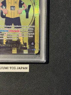 PSA 10 Monkey D Luffy ST13-003 BVB Borussia Dortmund ONE PIECE Matchday Promo EN - Image 5