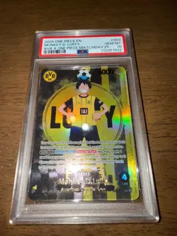 PSA 10 Monkey D Luffy ST13-003 BVB Borussia Dortmund ONE PIECE Matchday Promo EN - Image 3