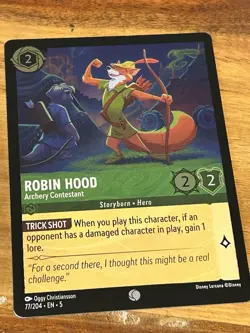 Robin Hood - 77/204 - FOIL Common - Disney Lorcana: Shimmering Skies - Image 1