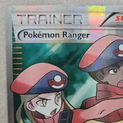 POKEMON TCG RANGER 2016 STEAM SIEGE FULL ART HOLO TRAINER CARD 113/114 - Image 3