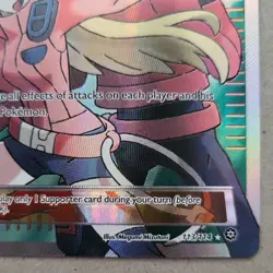 POKEMON TCG RANGER 2016 STEAM SIEGE FULL ART HOLO TRAINER CARD 113/114 - Image 5