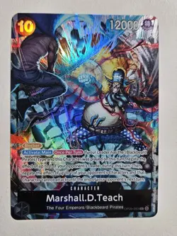 Marshall.D.Teach (English Version 2nd Anniversary Set) OP09-093 One Piece Nm - Image 1