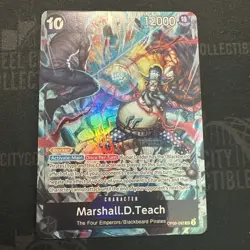 Marshall.D.Teach (English Version 2nd Anniversary Set) OP09-093 One Piece Nm - Image 1
