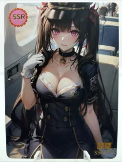 ❤Hu Tao Goddess Story Waifu Card STUNNING GIRL SSR-013 Waifu Doujin Anime Card - Image 1