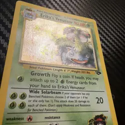 Pokemon TCG Erika's Venusaur #4/132 Gym Challenge Holo Rare Card - Image 2