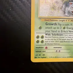 Pokemon TCG Erika's Venusaur #4/132 Gym Challenge Holo Rare Card - Image 5