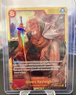 Silvers Rayleigh OP08-118 Two Legends Foil, One Piece Card - Image 1