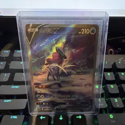 Pokemon Suicune V Full Art Holo Ultra Rare Sword & Shield Korean 210HP Card - Image 1