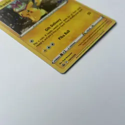 Pikachu SWSH234 Pokemon Go Cosmo Holo Black Star Promo Pokemon TCG Card - Image 3