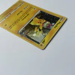 Pikachu SWSH234 Pokemon Go Cosmo Holo Black Star Promo Pokemon TCG Card - Image 5