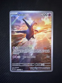Pokemon Scarlet & Violet Surging Sparks Latios 203/191 Card B - Image 1