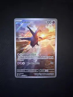 Pokemon Scarlet & Violet Surging Sparks Latios 203/191 Card B - Image 4