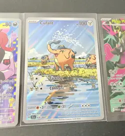 Pokemon TCG - Lot Of 3 Full Art Cards - Cufant, Mega Mawile ex & Murkrow - NM - Image 3