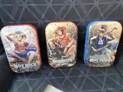 ONE PIECE CARD GAME - Mini TIN PACK Lot Of 3 Tins Set VOL. 2 - Image 1
