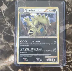 Pokemon Platinum Lot - Uxie, Tyranitar, Deoxys, Giratina - 4 Cards - Image 4