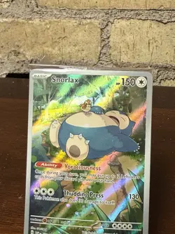 Pokemon 151 Snorlax Holo SVP 051 Black Star Promo Sealed / Unopened Card - Image 2
