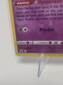 Pokemon TCG Mew Celebrations Holo Rare Card 011/025 - Image 5