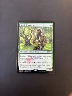Noble Hierarch (Regional PTQ) FOIL * Promo General MTG Magic - LP - Image 1