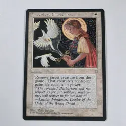 1X MTG Ice Age Swords To Plowshares LP Eng - Image 1