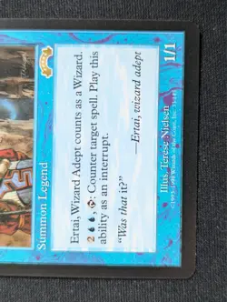 Ertai, Wizard Adept - Exodus - NM - MTG - Magic the Gathering - Blue - Creature - Image 2