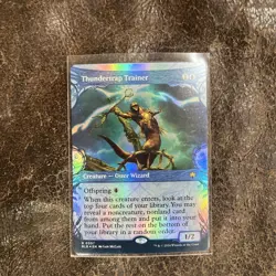 Thundertrap Trainer (Showcase) Bloomburrow Foil NM-M Unplayed MTG 0307 - Image 1