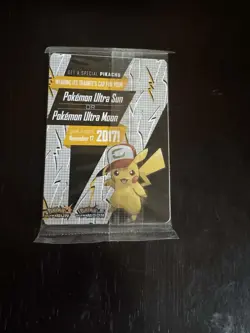 Pokemon Ash's Pikachu SM108 Promo Movie Card Regular Finish English - Image 2
