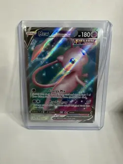 Pokemon Mew v Full Art Holo Ultra Rare TCG Card 250/264 Fusion Strike - Image 1