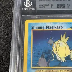 BGS 9 - Shining Magikarp Holo 66/64 - 2001 Pokemon Neo Revelation - Image 2