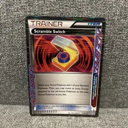 Pokemon TCG Scramble Switch Plasma Storm 129/135 Trainer Holo - Image 1
