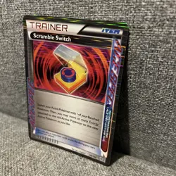 Pokemon TCG Scramble Switch Plasma Storm 129/135 Trainer Holo - Image 3