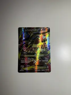 Mega Lucario EX 55a/111 Pokemon TCG Furious Fists Holo Ultra Rare 2017 - Image 1