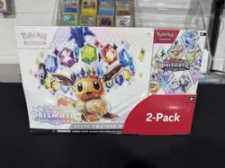 1 Pokemon TCG Prismatic Evolutions ETB Booster Bundle Costco Sealed - Image 1