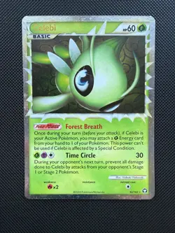 Celebi 92/102 NM- Prime Triumphant HGSS HeartGold SoulSilver Pokemon TCG - Image 1