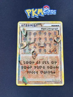 Pokemon TCG Alph Lithograph Triumphant Secret Rare MP. - Image 1