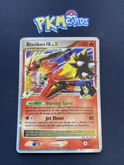 Pokemon TCG Blaziken FB Lv.X Supreme Victors 142/147 Ultra Rare LP. - Image 1