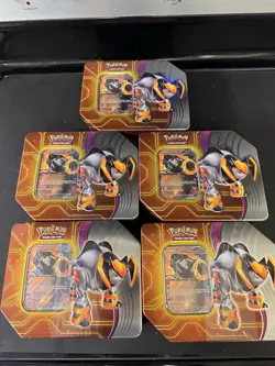 Pokemon TCG: Paradox Destinies Iron Boulder ex Tin New Sealed - Image 1