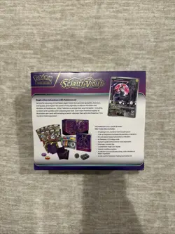 Pokemon Scarlet And Violet Base Set Elite Trainer Box Miraidon ETB 9 Packs SV1 - Image 2
