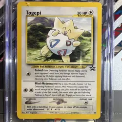 Pokemon Togepi Promo #30 from Pokemon League in a CGC 9.5 old label !! - Image 3
