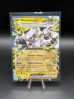 Pokemon TCG | Mewtwo ex 058/182 Sv04: Paradox Rift Holo Pack Fresh NM+ - Image 1